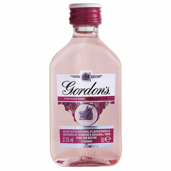 Gordon's Pink Gin Miniature 37.5% ABV (5cl)