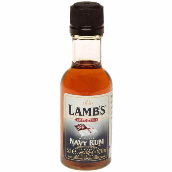 Lamb's Navy Rum Miniature 40% ABV (5cl)