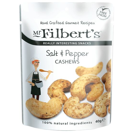 Mr Filberts Salt & Pepper Cashews (40g)