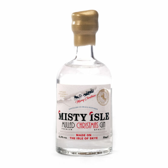 Misty Isle Mulled Christmas Gin Miniature 41.5% ABV (5cl)