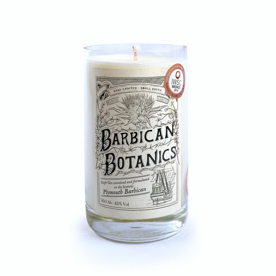Adhock Homeware Barbican Botanics Gin Bottle Candle