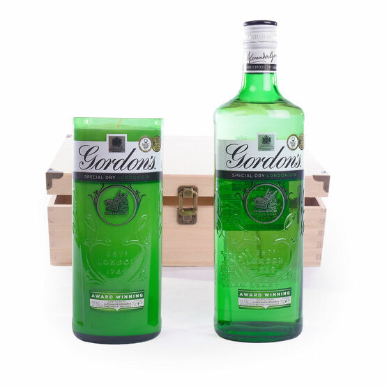 Gordon's Gin & Candle Gift Box - 37.5% ABV