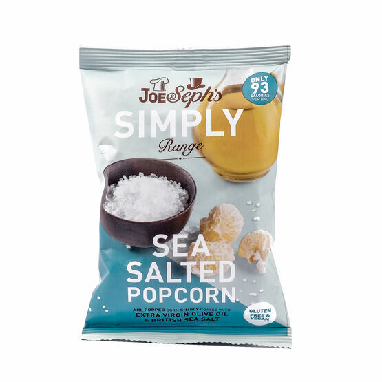 Joe & Seph's Simply Sea Salted Popcorn (16g)