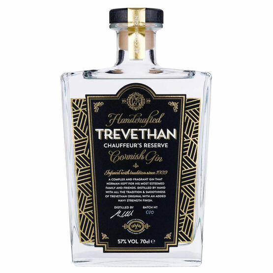 Trevethan Chauffeurs Strength Gin 57% ABV (70cl)