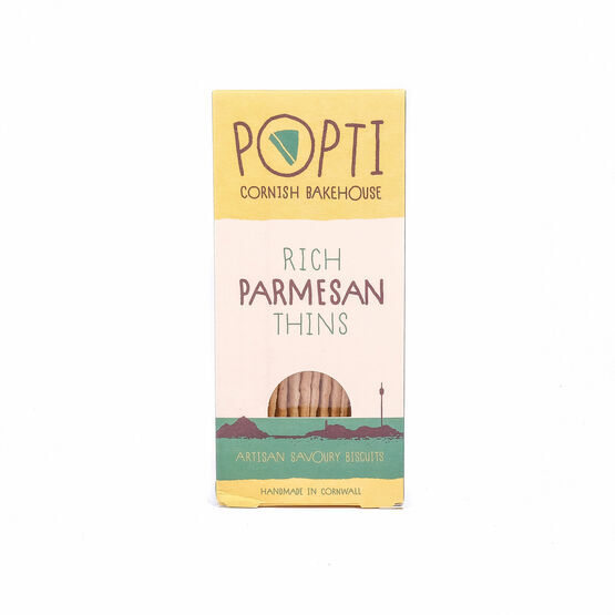 Popti Rich Parmesan Savoury Thins (120g)
