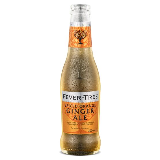 Fever-Tree Spiced Orange Ginger Ale 0% ABV (200ml)