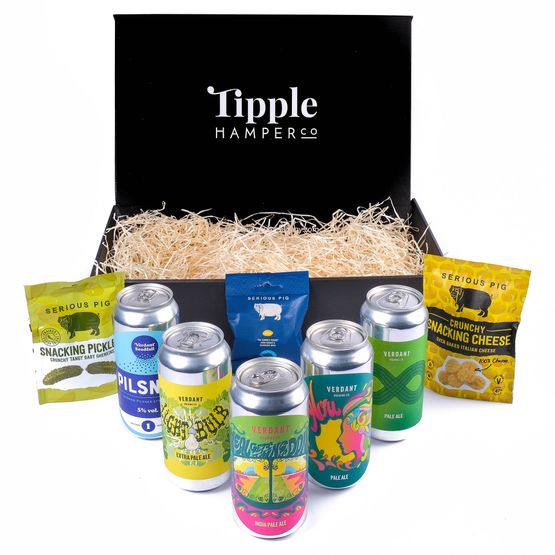 Verdant Beer and Snacks Hamper - 6.5% ABV