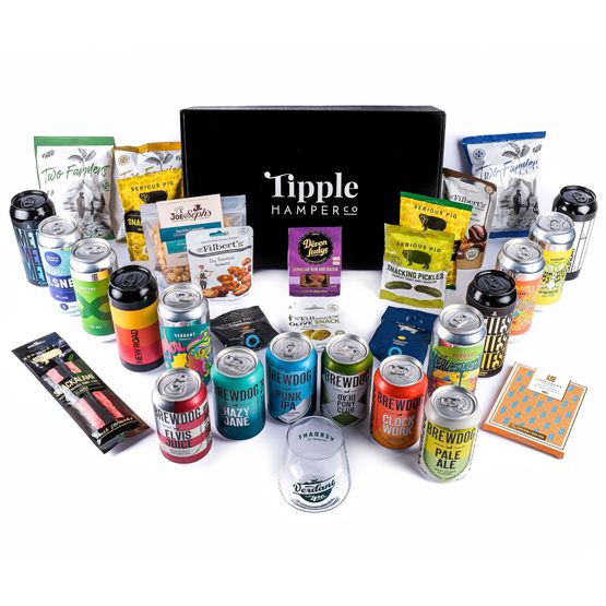 Luxury Beer and Gourmet Snacks Hamper - 6.5% ABV