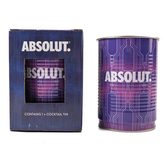 Absolut Vodka Cocktail Tin