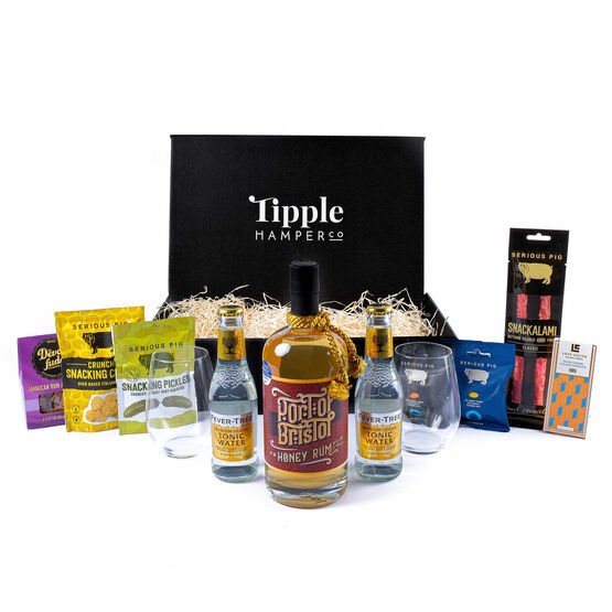Luxury Port of Bristol Honey Rum Gift Set