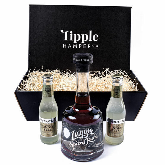 Lugger Spiced Rum and Mixer Gift Set - 40% ABV