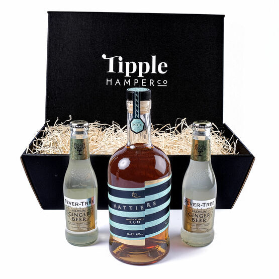 Hattiers Rum and Mixer Gift Set - 40% ABV