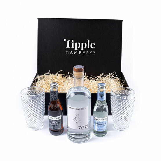 Circumstantial Organic Vodka, Mixer and Glasses Gift Set - 40% ABV