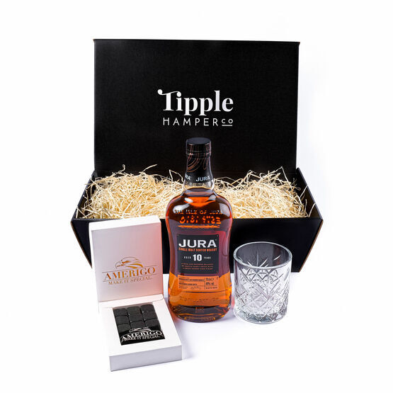 Isle of Jura 10 Year Old Whisky Gift Set - 40% ABV