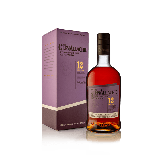 The GlenAllachie 12 Year Old Single Malt Scotch Whisky 46% ABV (70cl)