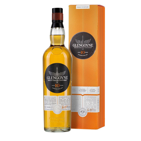 Glengoyne 10 Year Old Single Malt Scotch Whisky 40% ABV (70cl)