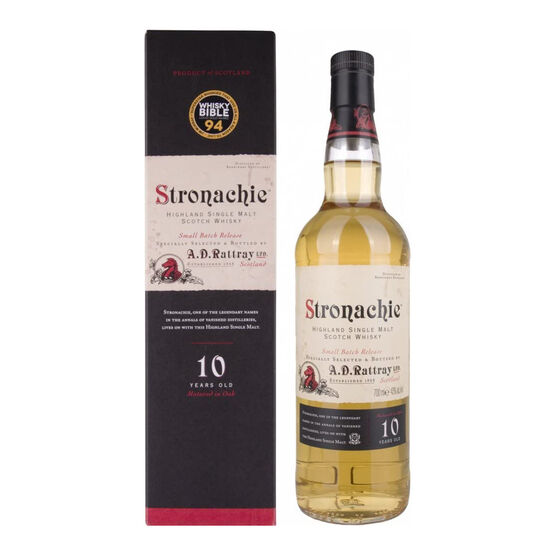 Stronachie 10 Year Old Single Malt Scotch Whisky 43% ABV (70cl)
