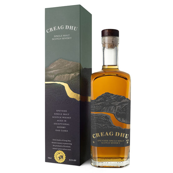 Creag Dhu Speyside Single Malt Whisky 40.2% ABV (70cl)