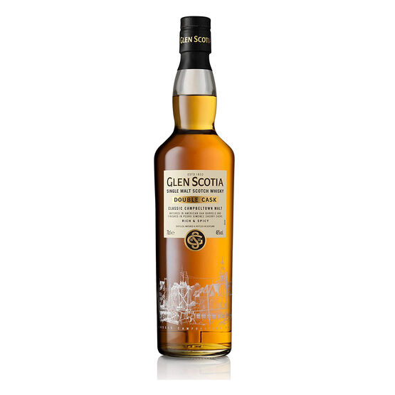 Glen Scotia Double Cask Campbeltown Single Malt Whisky 46% ABV (70cl)