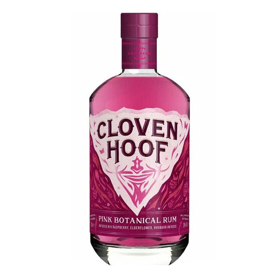 Cloven Hoof Pink Botanical Rum 30% ABV (70cl)