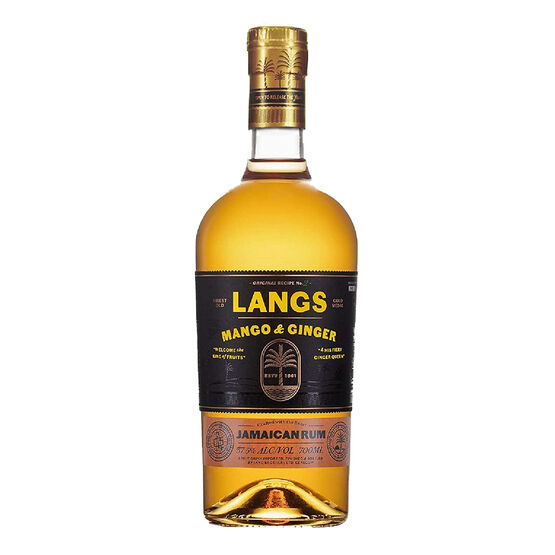 Langs Mango & Ginger Rum 37.5% ABV (70cl)