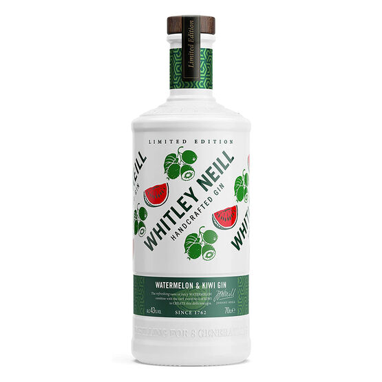 Whitley Neill Watermelon and Kiwi Gin 43% ABV (70cl)
