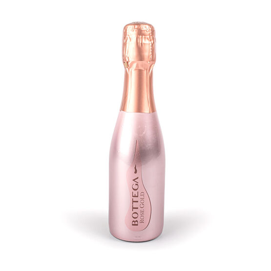 Bottega Rose Gold Prosecco Sparkling Wine Miniature 11.5% ABV (20cl)