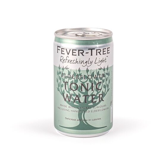Fever-Tree Refreshingly Light Elderflower Tonic Water (150ml Can)