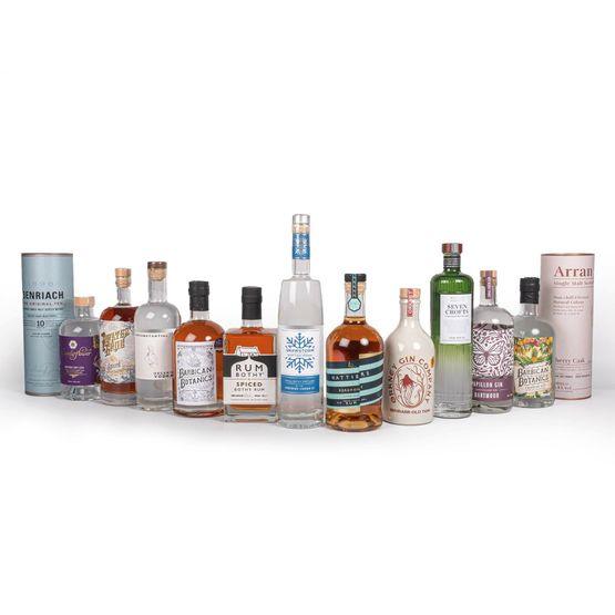 Small Batch &amp; Craft Drinks Cabinet Selection - 55.8% ABV