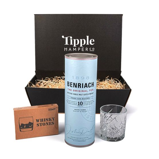 Benriach The Original Ten Speyside Single Malt Scotch Whisky Gift Set - 43% ABV