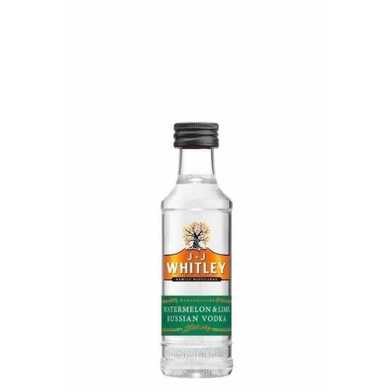 JJ Whitley Watermelon & Lime Vodka 38% ABV (5cl)