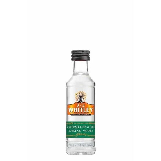 JJ Whitley Watermelon &amp; Lime Vodka 38% ABV (5cl)