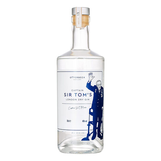 Captain Sir Tom's London Dry Gin 40% ABV (70cl)