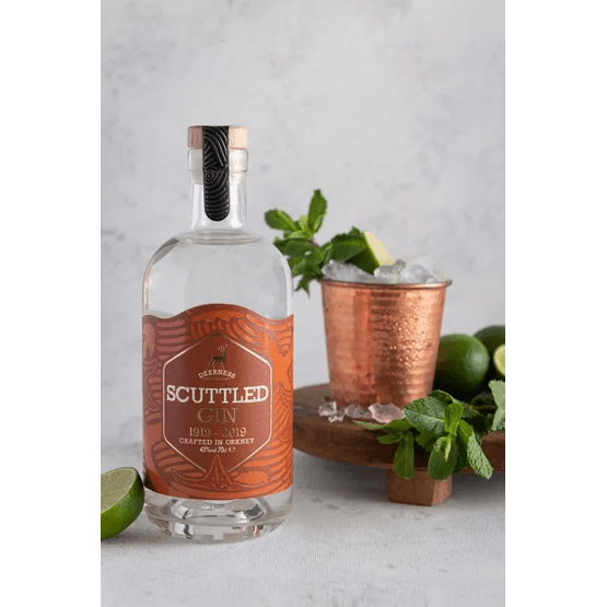 Deerness Scuttled Gin 43% ABV (70cl)
